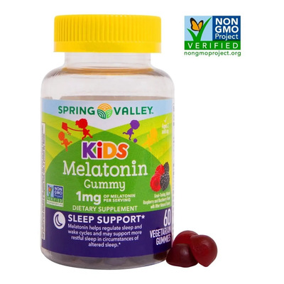 Melatonina 60 Gomitas Niños Premium Dormir Mejor Eg M31 Sabor Berries | Envío gratis