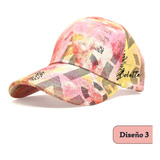 Gorro Jockey Beisbol Estampado Juvenil Colores Varios