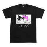 Playera Kuromi Y Onegai My Melody Anime Sanrio Envio Rapido