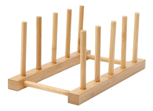 Organizador De Platos Bambú
