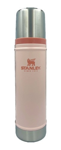 Termo Stanley Classic Bottle Color Rosa 591 Ml 
