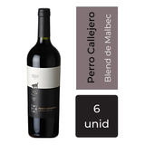 Vino Perro Callejero Malbec 750 Ml Cajax6 Unidades Mp Drinks