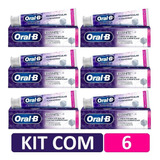 Kit Com 6 Cremes Dentais Oral-b Brilliant Fresh 70g