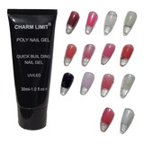 Polygel Charm Limit 30ml Powder Gel Uv/led Uñas Gelificada 