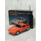 Carro Antigo Porsche 928 Rádio Control Led Sc Funcionando 