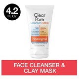 Neutrogena Clear Pore Cleanser And Mask 125ml Original