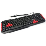 Teclado Gamer Red Keys Usb Tc160 Multilaser