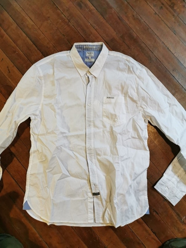 Camisa Blanca Pepe Jeans Talla L Regular Fit