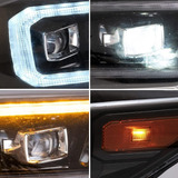 Faros Toyota Tacoma Drl Led Led Secuencial 2016-2022 Trd