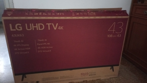 Smart Tv LG 43 4k 43uk6300p