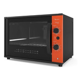 Forno De Bancada Elétrico Terim Top 60 Collor 60l Laranja 220v