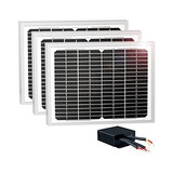 Kit De Panel Solar Tsp30w, Panel Solar Monocristalino D...