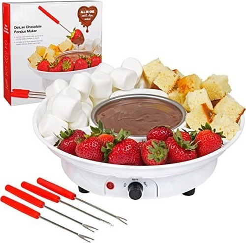 Fuente Para Postres Bocadillos Bandeja Fondue Servir Fiestas