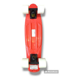 Patineta Penny Profesional Roja Blanco 22 Pulgadas