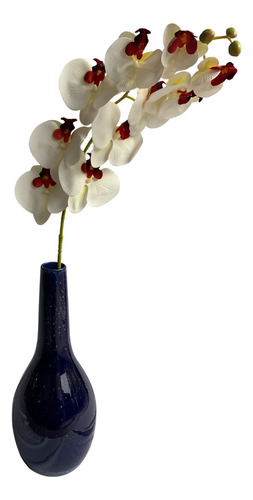 1 Galho De Orquídea Artificial Para Decoração De Escritório 