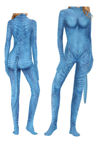 Traje De Cosplay Con Cola A Juego Para Hombre Y Mujer De Avatar 2
