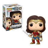 Justice League Mujer Maravilla Funko Pop Figura De Coleccion