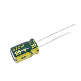 Pack X 5 Capacitor Electrolitico 470uf X 25v 8x12mm 