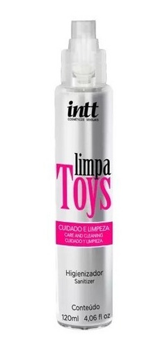 Limpa Toys Higienizador De Acessórios 120ml - Intt