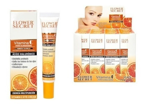 Crema Blanqueadora Contorno De Ojos Vitamina C