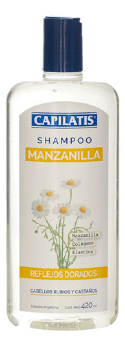 Shampoo Capilatis Manzanilla 500ml - Colageno Y Elastina