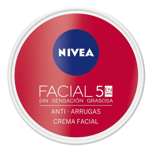 Nivea Crema Facial Hidratante 5 En 1 Anti Arrugas 200 Ml