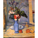 Lienzo Tela Canvas Paul Cezanne Jarrón Azul Francia 61 X 50