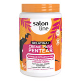 Creme Pentear Com Gelatina Define E Hidrata Salon Line 1kg