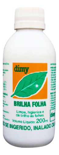 Brilha Folha Dimy Planta E Jardim 200 Ml