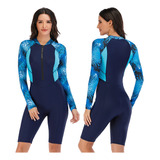 Axw Traje Surf Manga Larga Mujer Ropa Baño Protección Solar