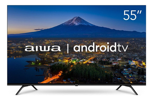 Smart Tv Dled 55  Aiwa Aws-55, 4k, Wi-fi, 4 Hdmi, 2 Usb, Con