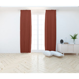 Cortina Blackout Textil Seda Barral Sistema Oculto 140x220