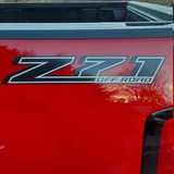 Par De Calcomanias Stickers Chevrolet Silverado Z71