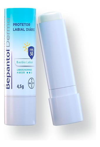 Protetor Labial Diário Bepantol Derma Fps50 4,5g