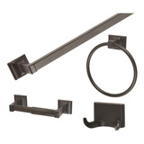 House Millbridge Kit De Accesorios De Baño De 4 Piezas, Bron