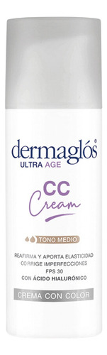 Dermaglos Crema Ultra Age Cc Cream Tono Medio Fps30 50g