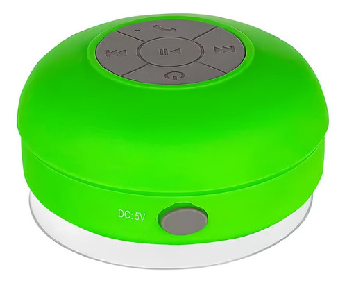 Caixa De Som Bluetooth Resistente A Água  Bts-06 - Verde
