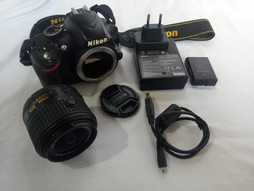 Câmera Nikon D3200 Dslr + Bag + Microfone Boya By-mm1 