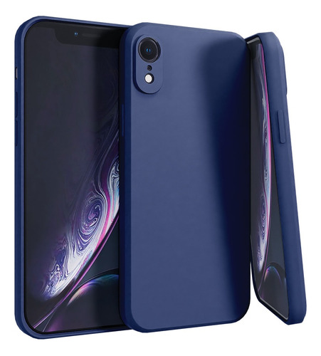 Capa Capinha Silicone Aveludada Compatível Com iPhone XR