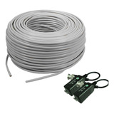 Cable Utp Cat 5e Uso Interior X 50 Metros + Accesorios