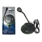 Microfono De Pie Nisuta Ns-mic130 Plug And Play - Local Ctro