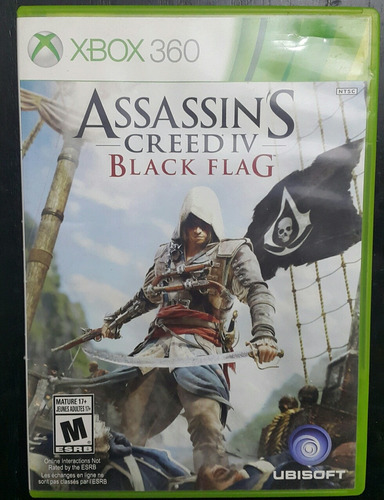 Juego Físico Xbox 360 Assasins Creed 4 Black Fag Tienda Xbox