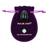 Polar Jade Huevos De Obsidiana Yoni, Preperforados