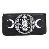 New Moon Wallet - Cartera Con Diseño Gótico De Luna