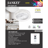 Ventilador De Techo Sankey 18 PuLG Con 3 Tonos Luz Led 