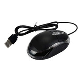 Mouse Óptico Usb Alambrico Pc Negro Excelente Calidad Precio