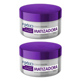 Fixed Pomada Fixadora E Matizadora 120g - Kit Com 2un