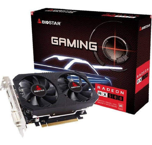 Tarjeta De Video Biostar Amd Series Rx 560 Va5615rf1 2gb