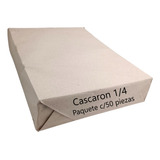 Papel Cascaron 1/4 Cuarto Paquete C/50 Piezas