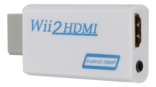 Adaptador Convertidor Hdmi Compatible Nintendo Wii Wii2hdmi